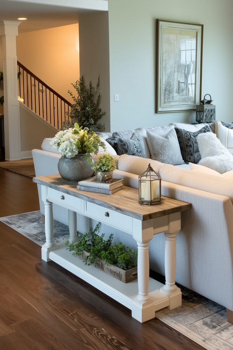 Personalize the Lower Shelf with a Handwritten Sign Ideas Entryway