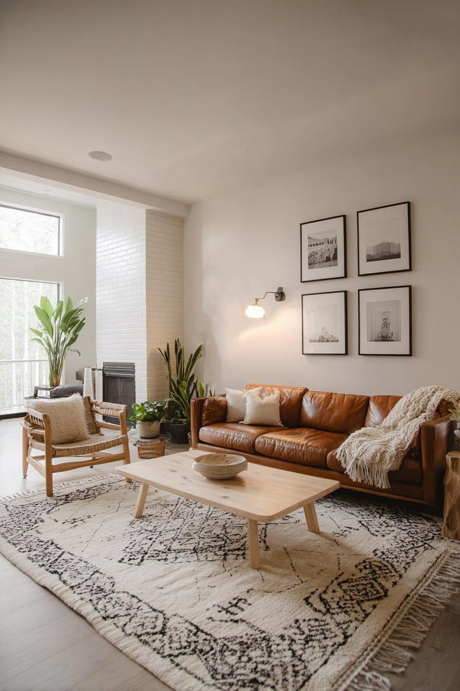 Select Geometric Rugs to Highlight a Modern Aesthetic