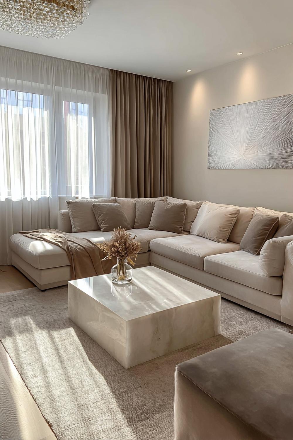 Showcase a Marble Coffee Table For Contemporary Luxury