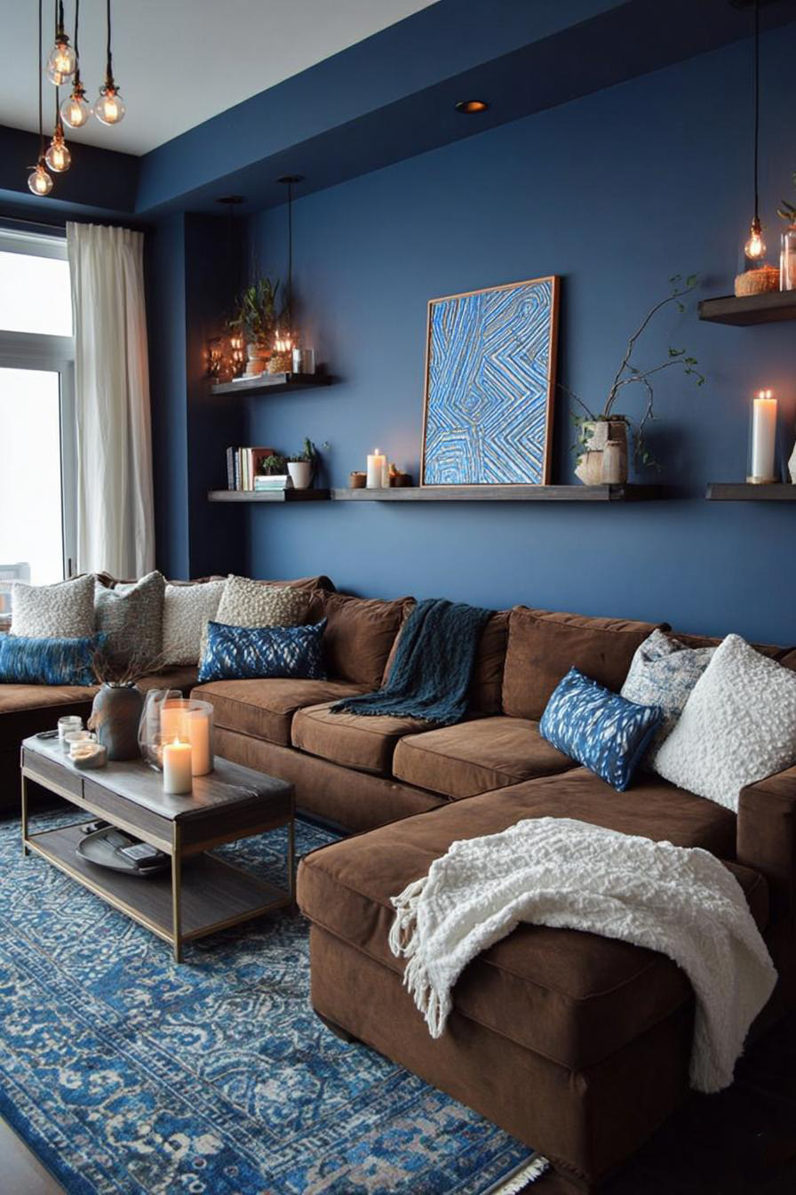 Showcase Floating Shelves to Display Eye Catching Living Room Decor