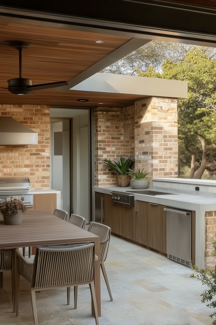 Showcase Potted Greenery for a Simple Nature Inspired Touch