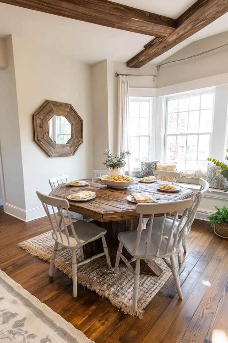 Showcase Reclaimed Wood Ceiling Beams for Rustic Charm