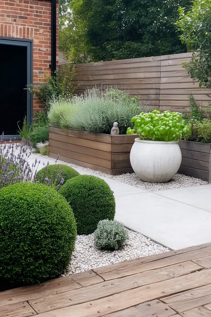 Showcase Sculptural Topiary for Outdoor Raised Beds Structure