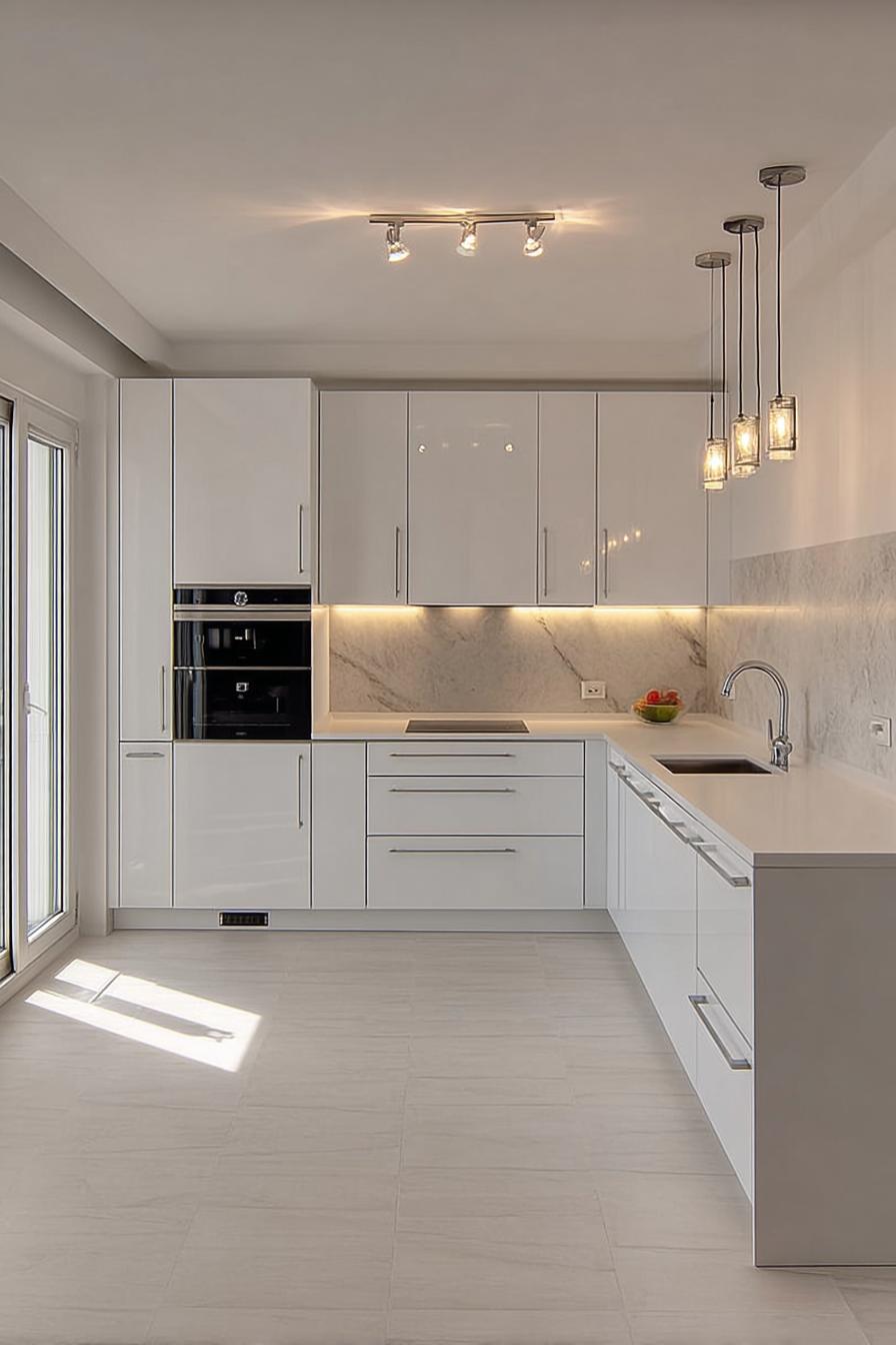 Showcase Sleek Handleless Cabinets For a Modern Look