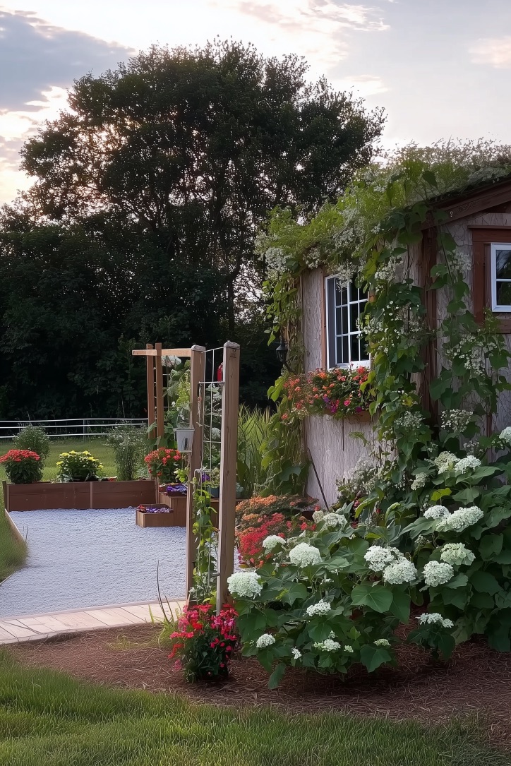 Showcase Window Boxes Overflowing with Vibrant Cottage Plants