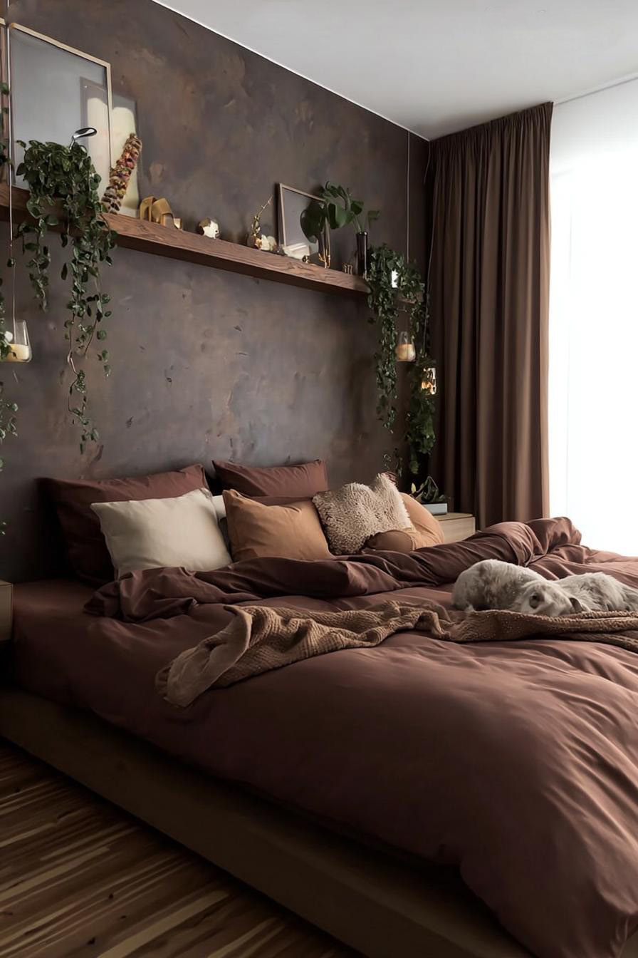 Soften the Space with Flowy Floor to Ceiling Curtains