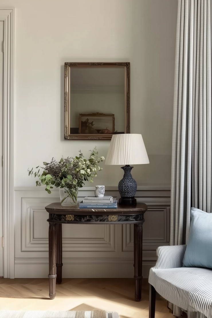 Use a Patterned Table Lamp for Unique Accent Decoration