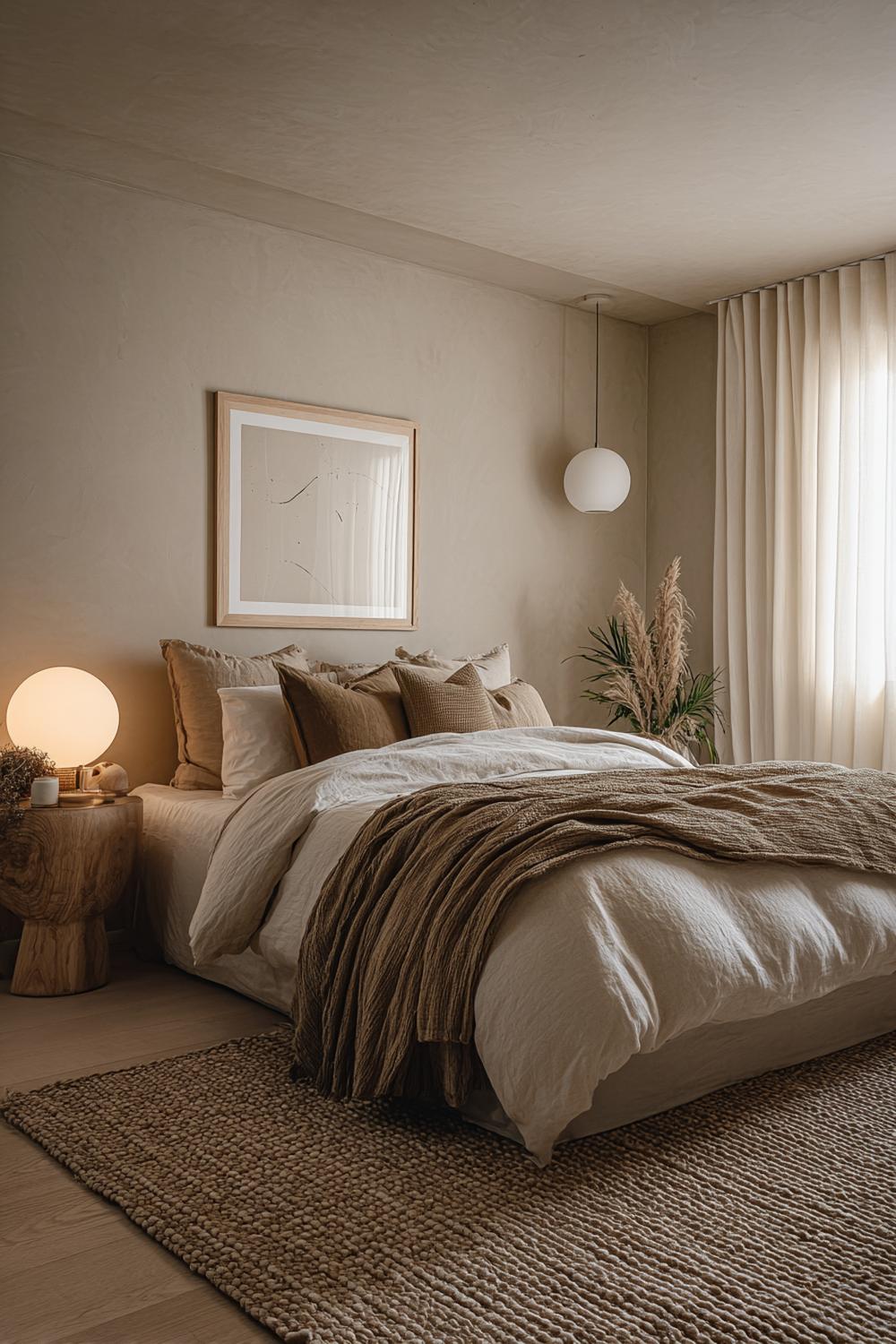 Use Earth Tone Textiles to Create Cozy Japandi Warmth