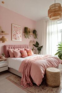 Use Natural Woven Lighting And Textures For Boho Chic